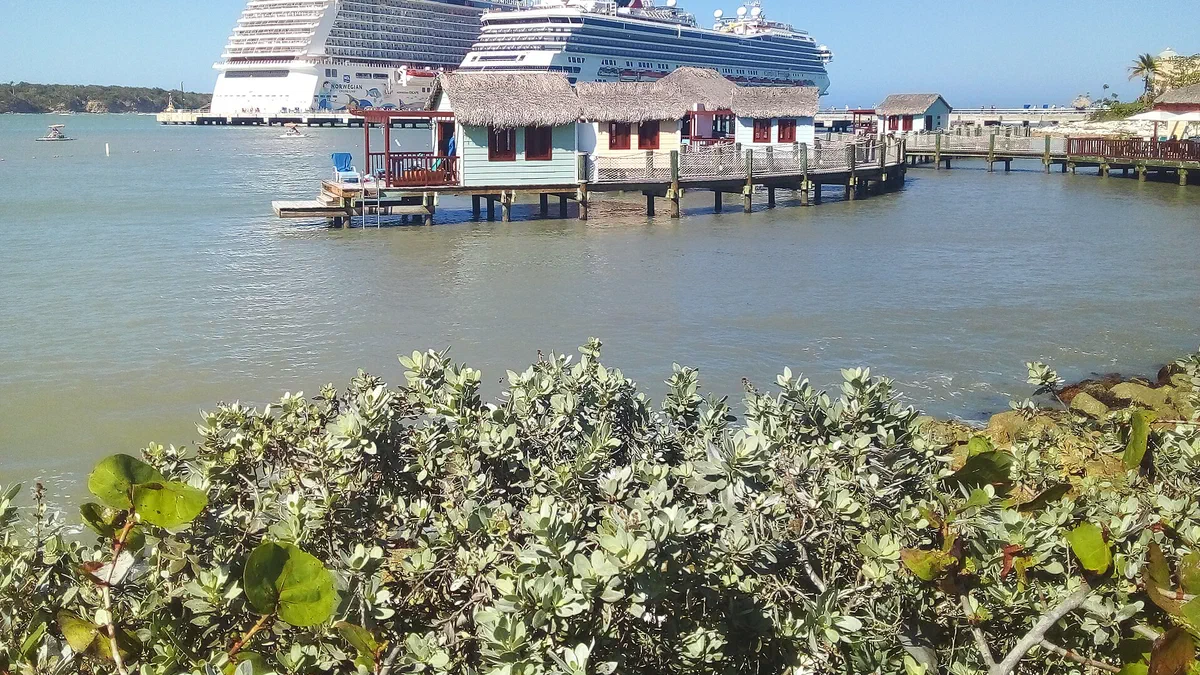 Terminal de cruceros de Amber Cove, en Puerto Plata.